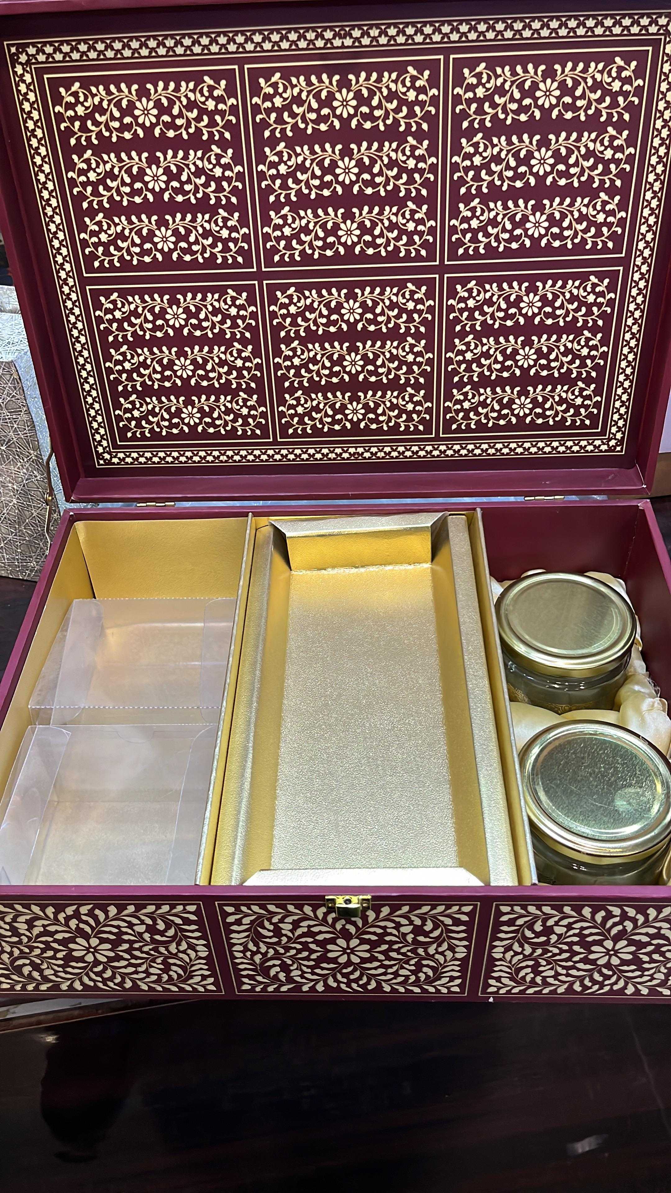 Maroon Heirloom Box