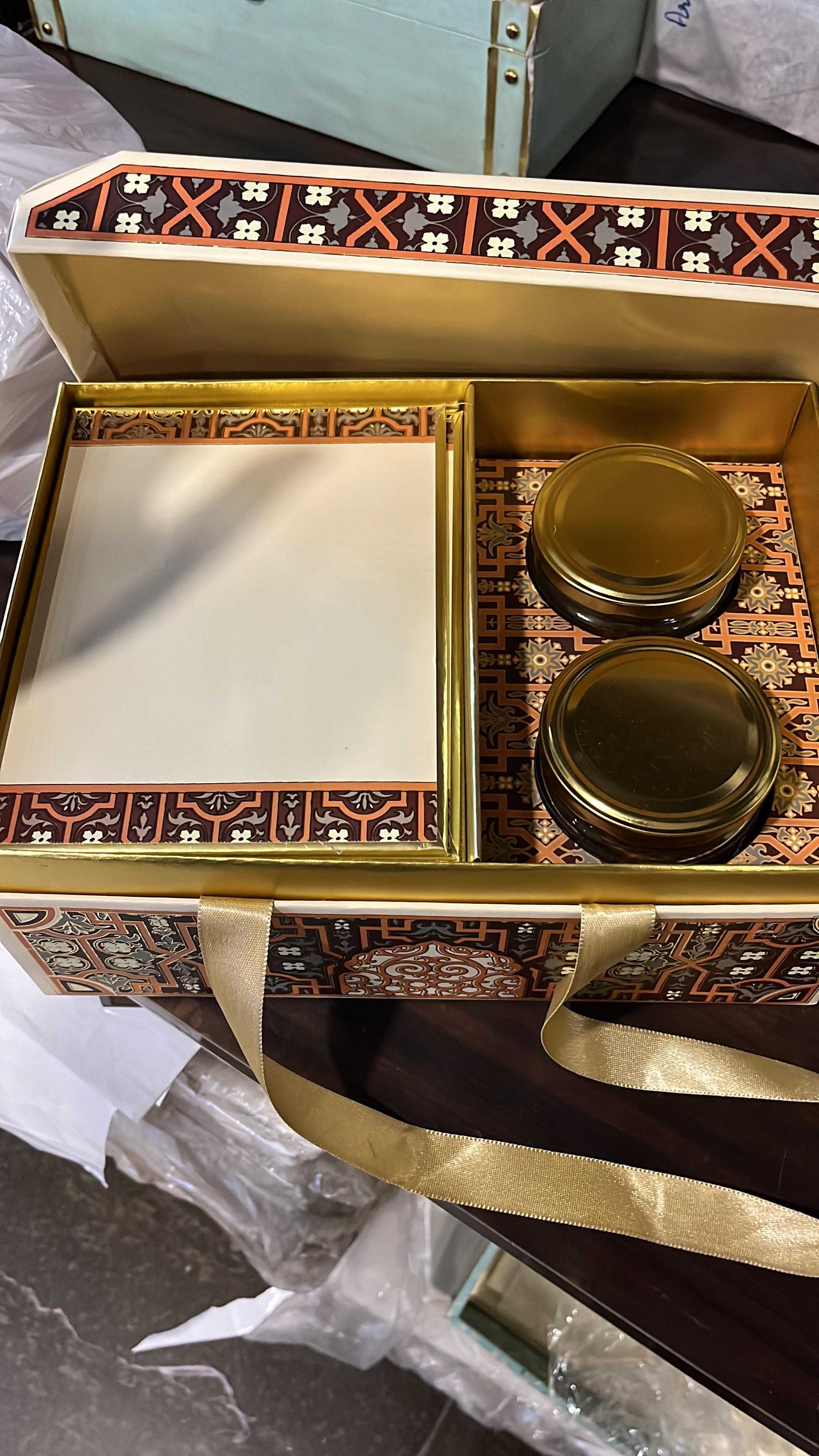 Designer Wedding Box with Compartments